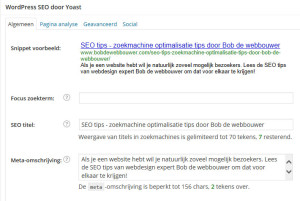 seo tips title en description