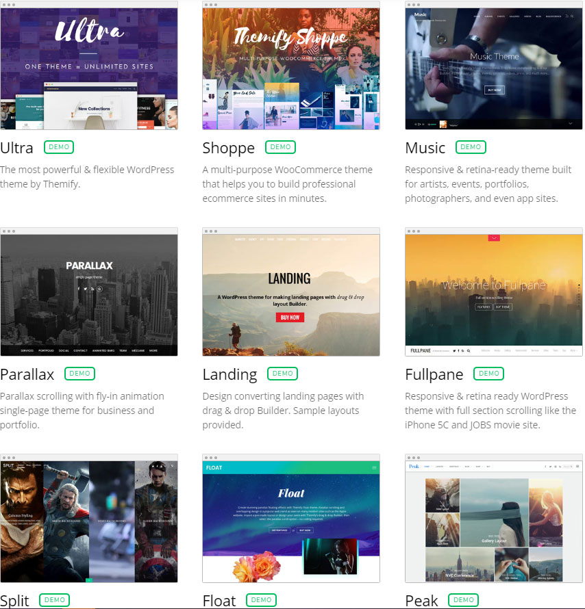 themify themes